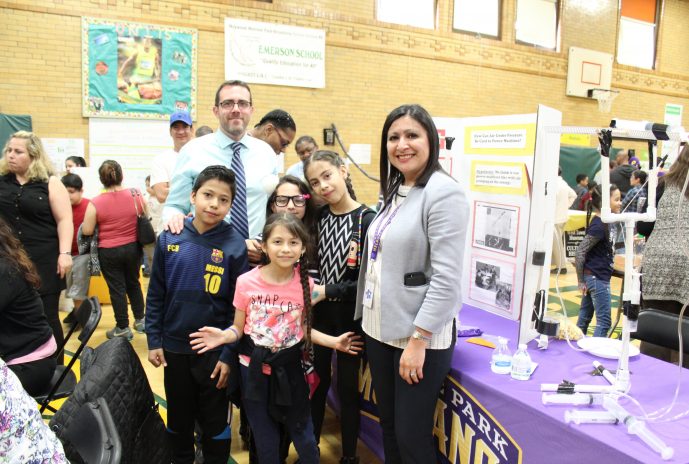 Melrose Park students and staff