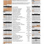 Officeal School Calendar