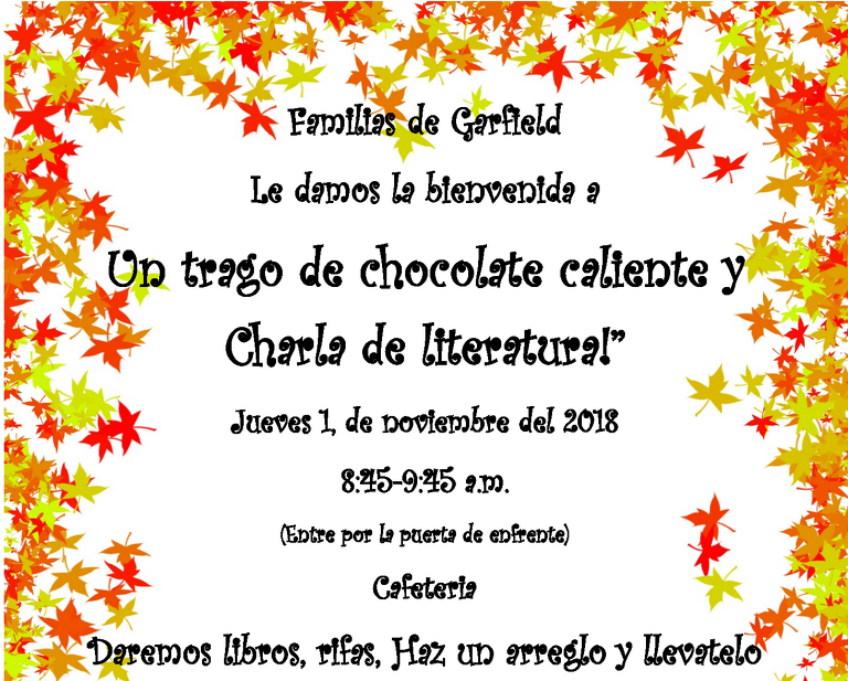 Parent FAll Workshop Invite 2018 Spanish_Page_1
