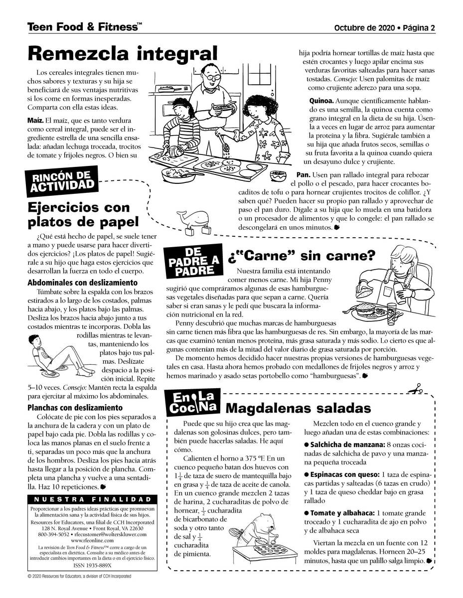 October 2020 Teen Food and Fitness Spanish_Page_2