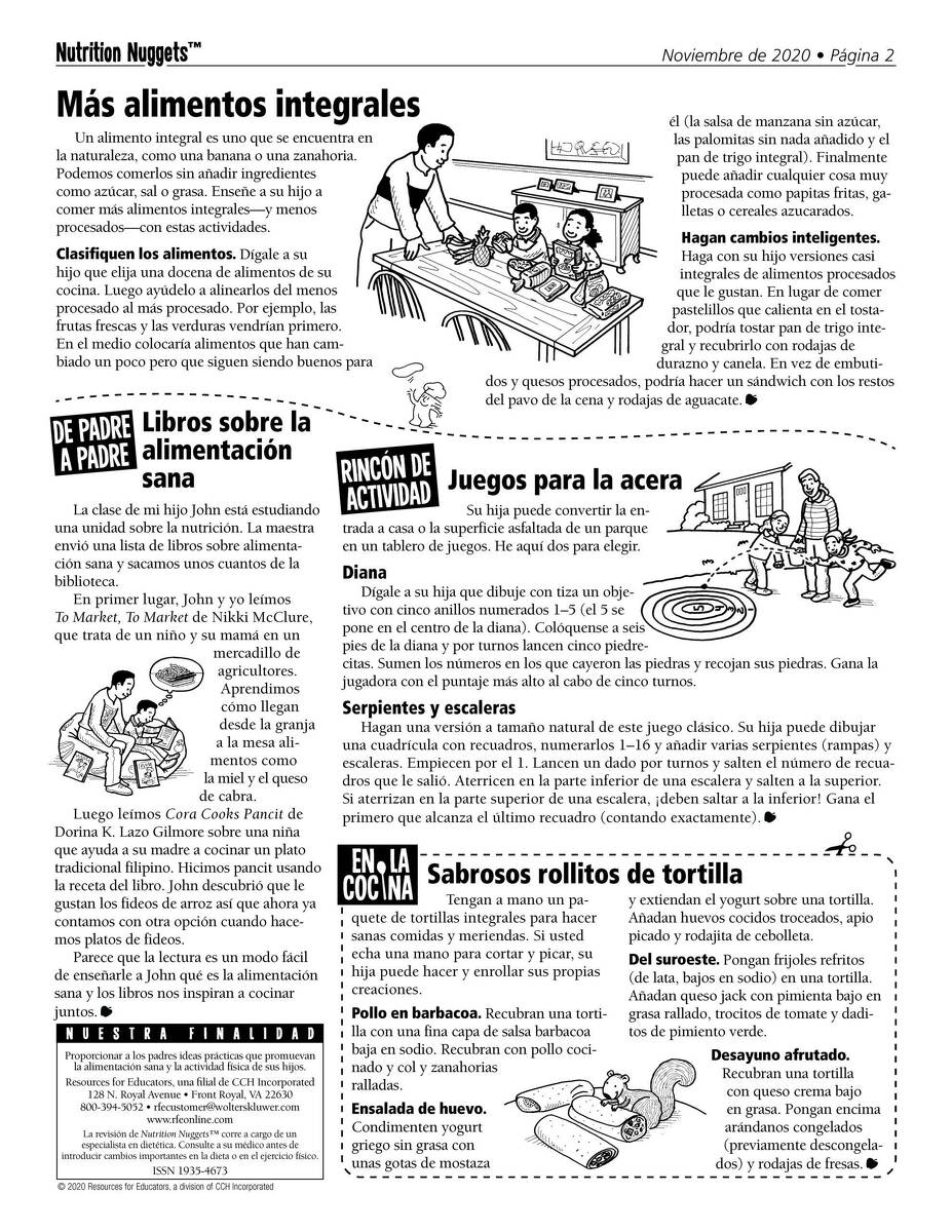Nutrition Nuggets Spanish November 2020