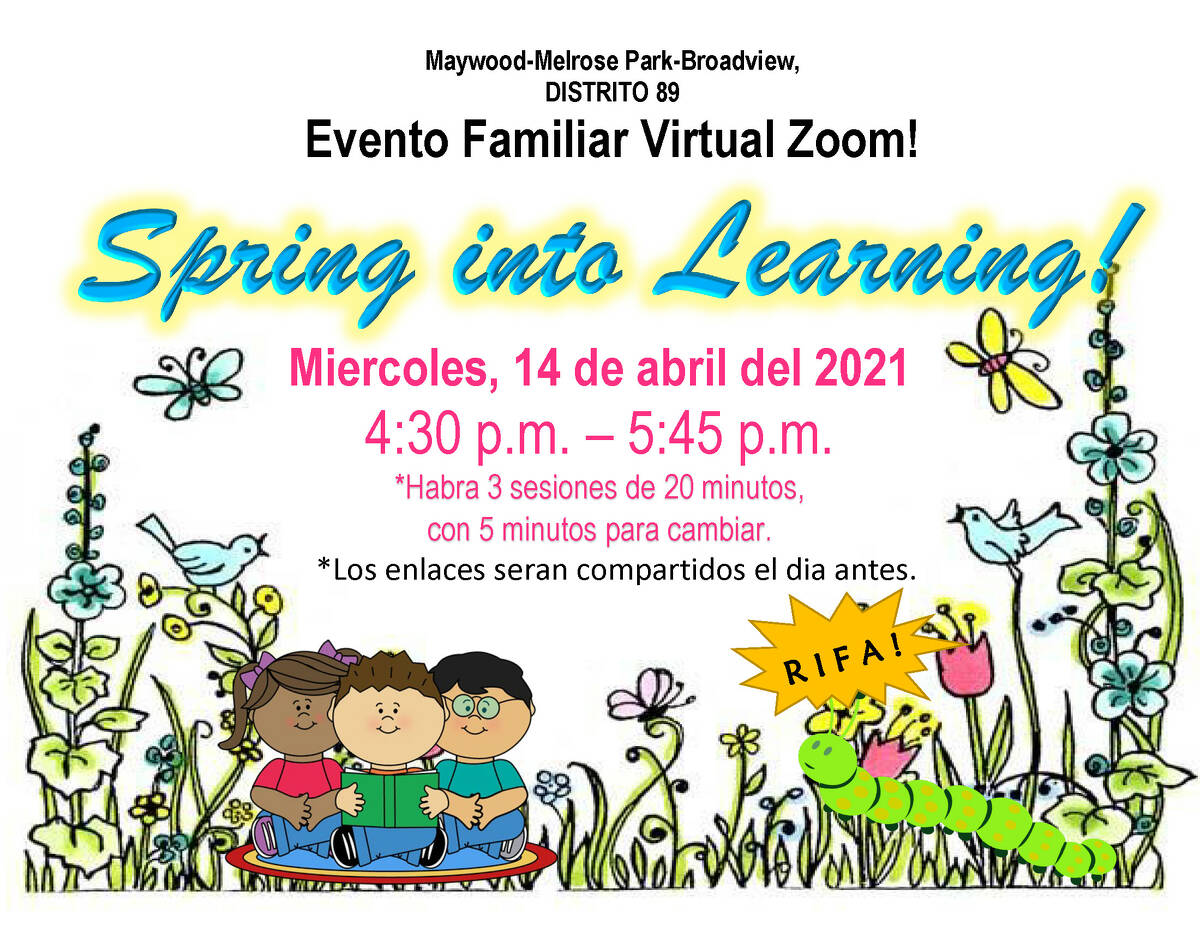 Family Night - Spring into Learning 4-14-21 SP