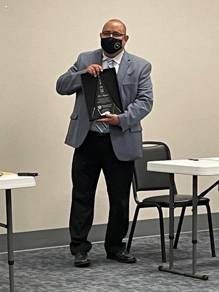District 89 Dr Negron Recognized By Board Of Education