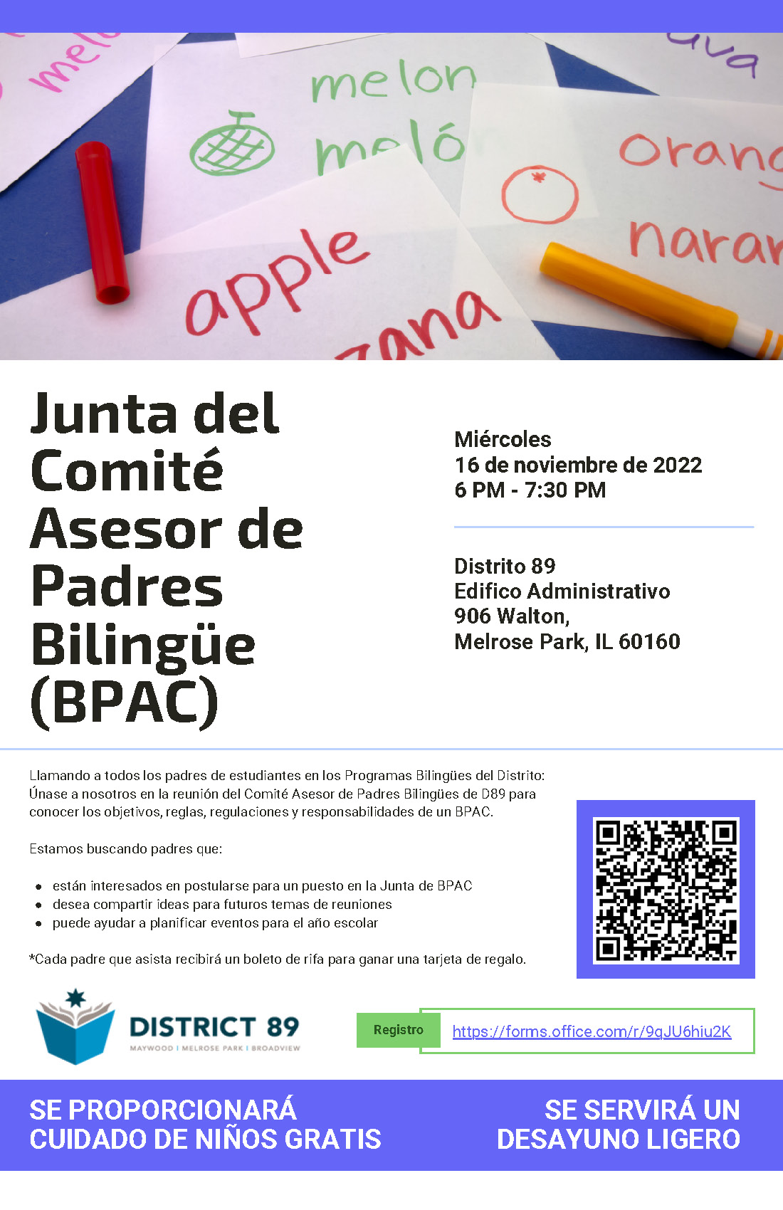 BPAC Flyer Spanish
