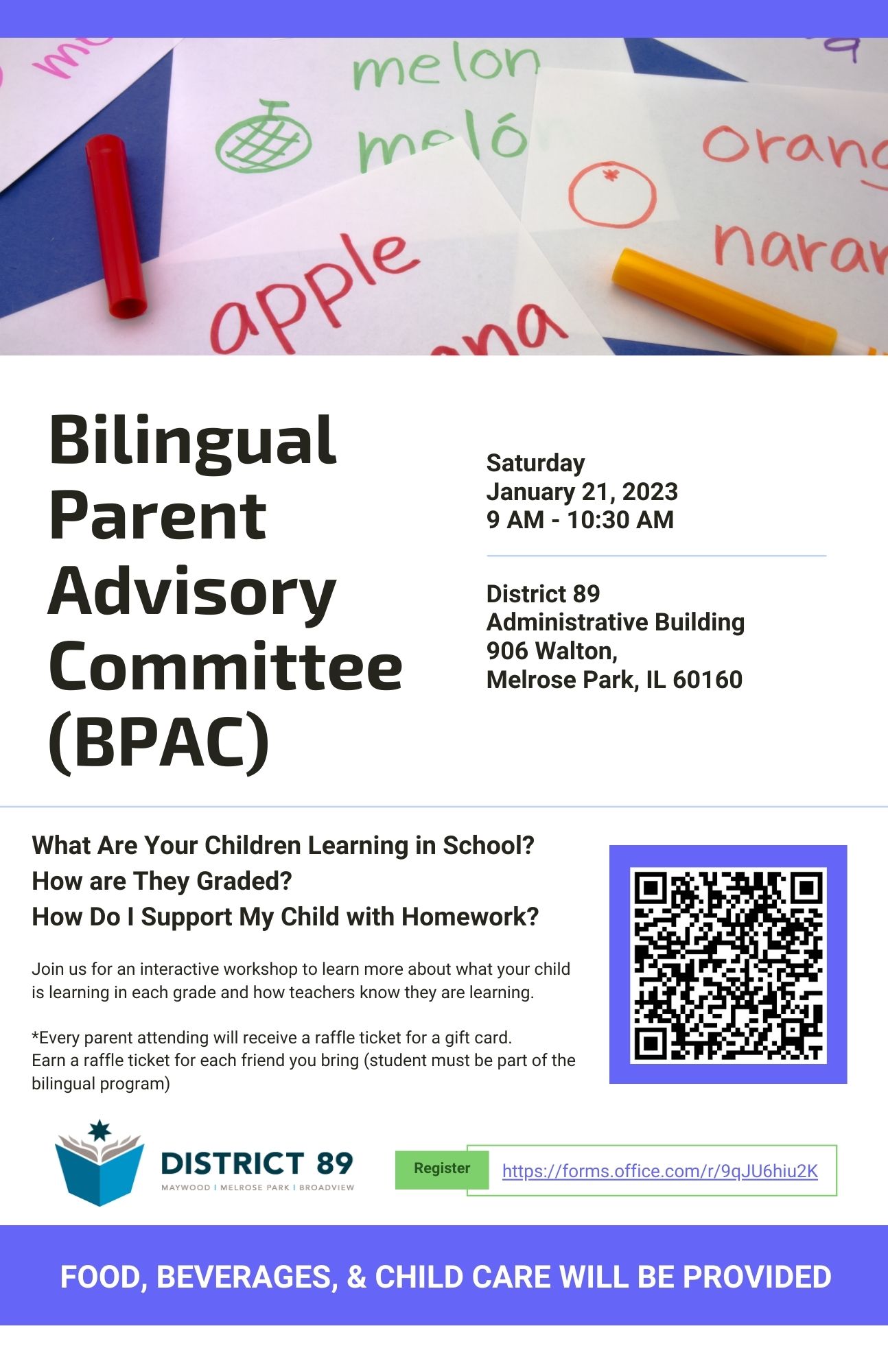BPAC flyer in English