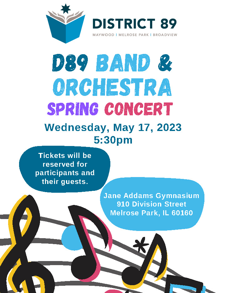 Band and Orchestra Spring Concert 