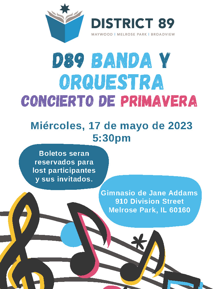Band and Orchestra Spring Concert