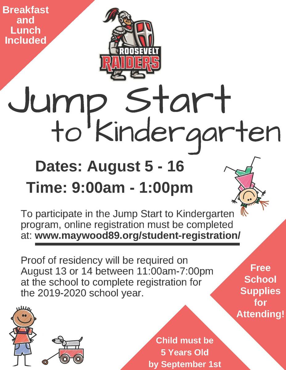 District 89 Jump Start to Kindergarten